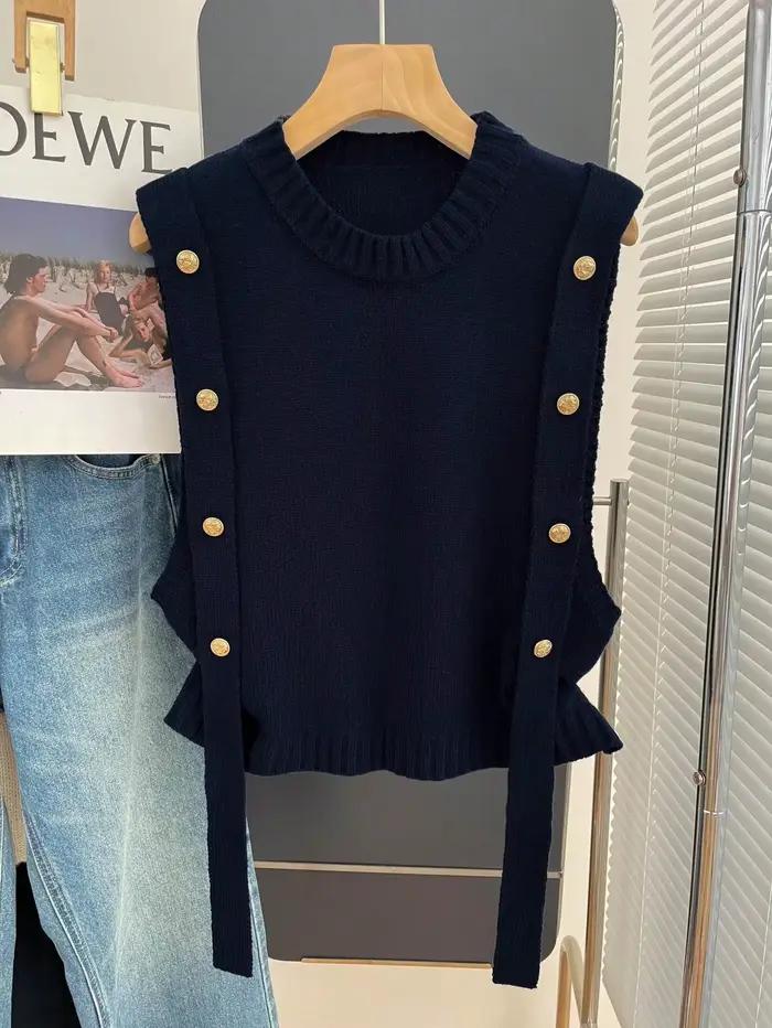Gilet en tricot pour femmes