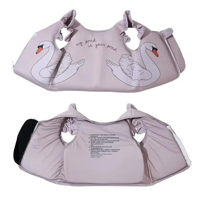 Gilet de natation pour enfants, gilet d'entraînement de natation, mignon, aide à la natation, vêtements de flottabilité, flotteurs de dessin animé, maillot de bain de flottabilité pour garçons et fill