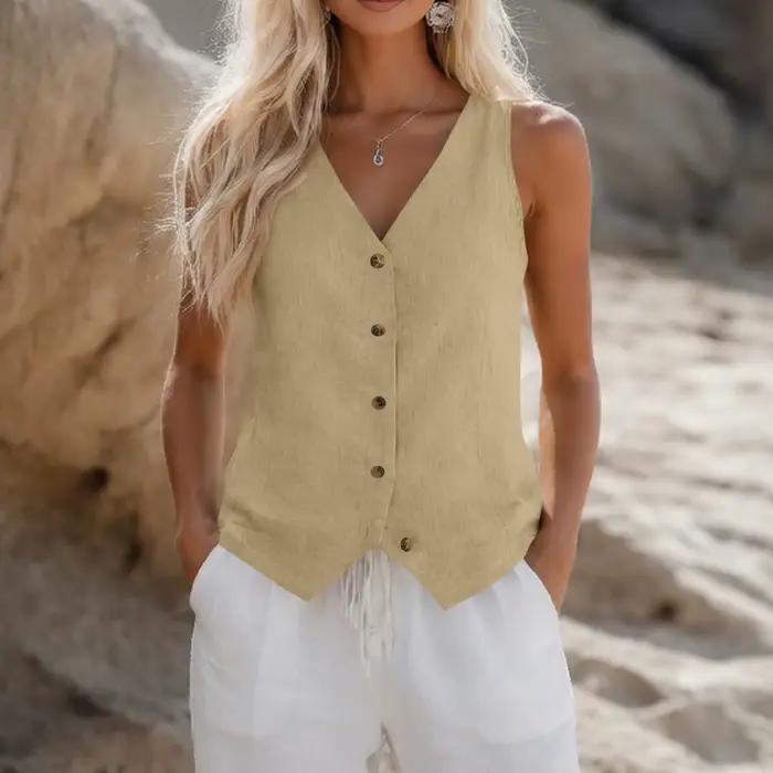 Gilets d'été décontractés pour femmes