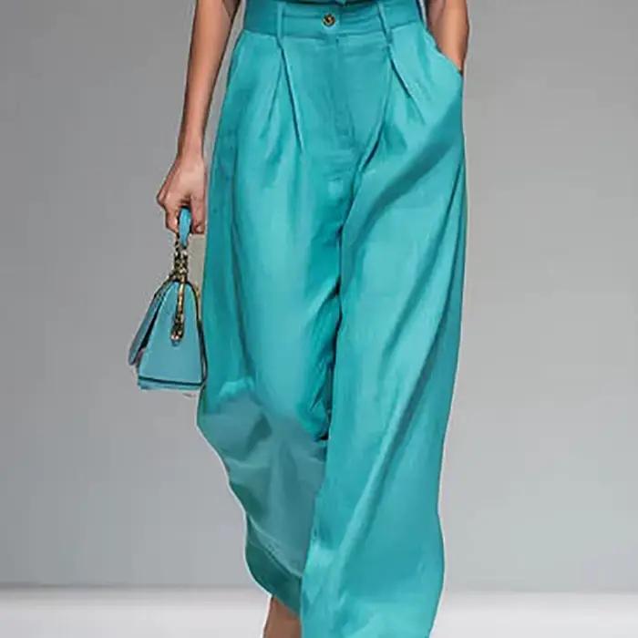 Ensemble de veste sans manches pour femmes