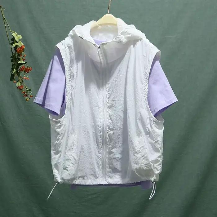 Gilets Cargo à capuche pour femmes
