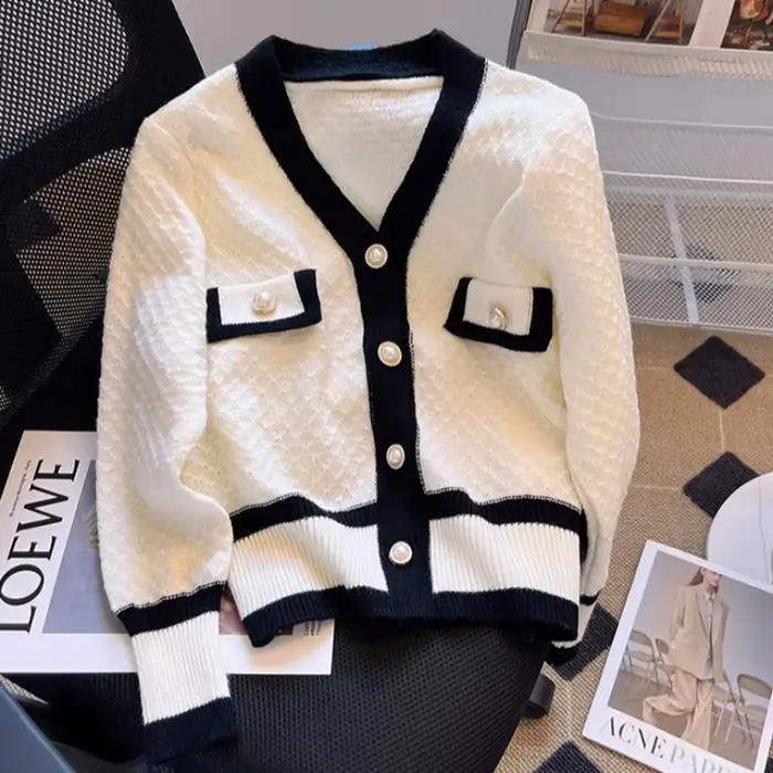 Cardigan en tricot pour femme