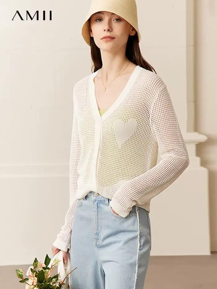 Cardigan minimaliste pour femme
