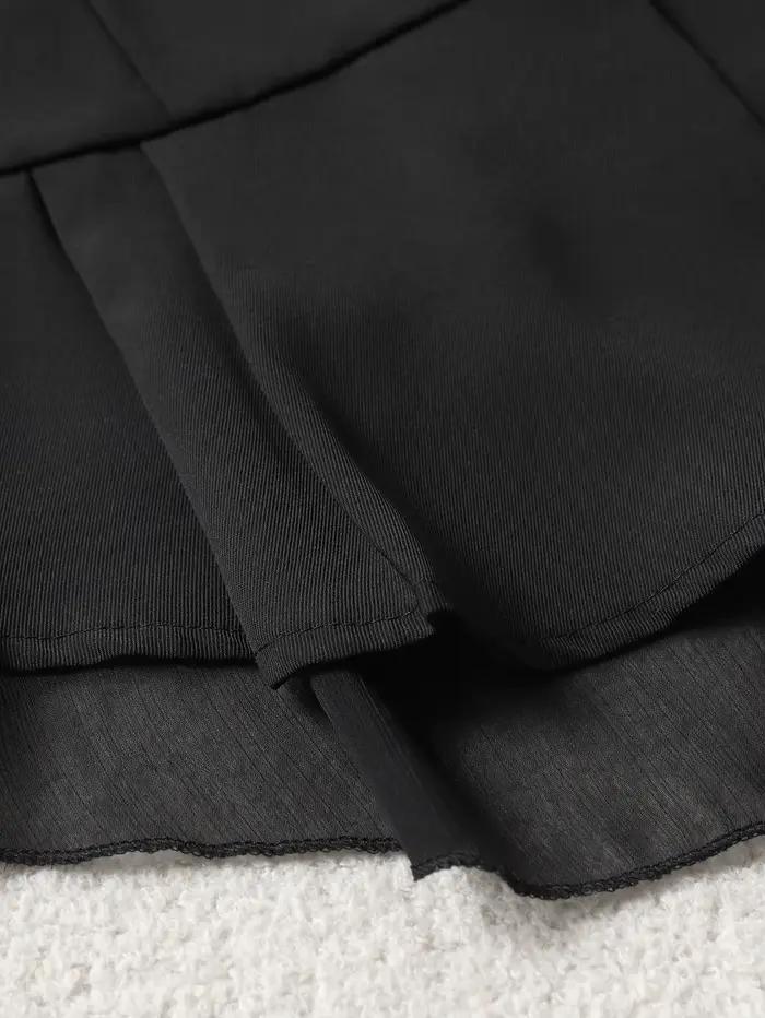 Gilet péplum élégant à col en v pour femmes