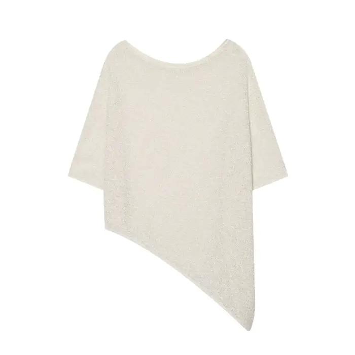 Pull en tricot ample de style français