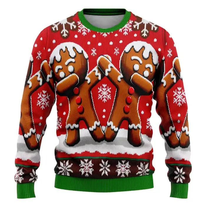 Pull de noël moche à la mode