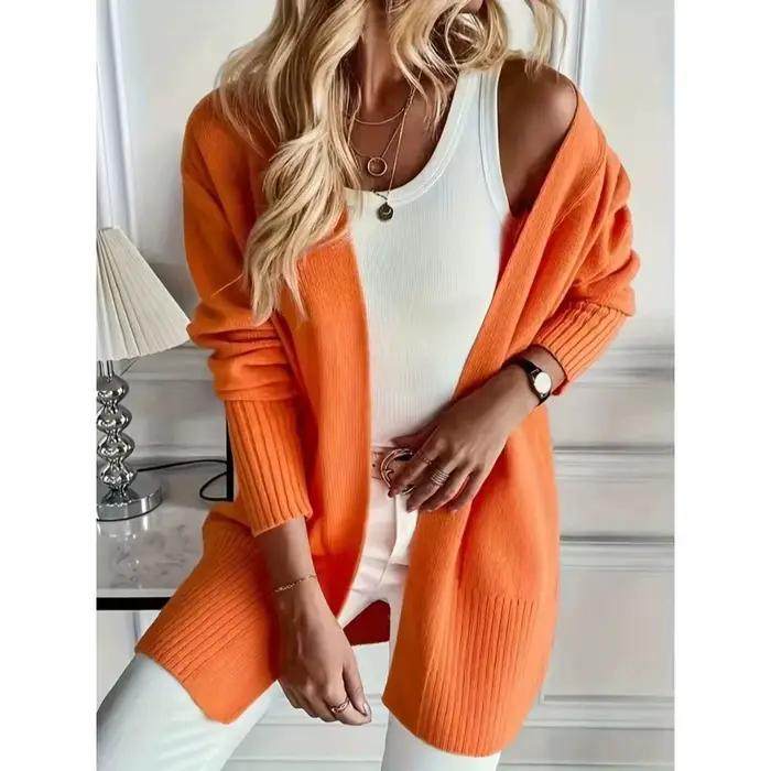 Cardigan tricoté pour femme