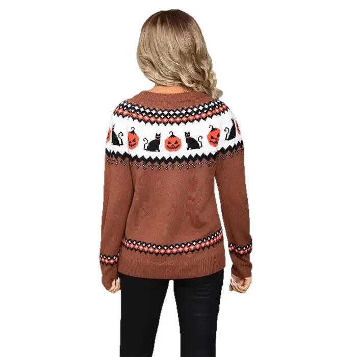 Grand pull tricoté pour femmes