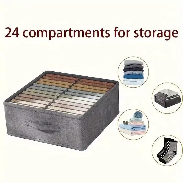 1PC garde-robe vêtements rangement organisateur pantalon pull T-Shirt boîte