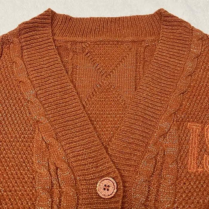 Cardigan TS scintillant pour femmes