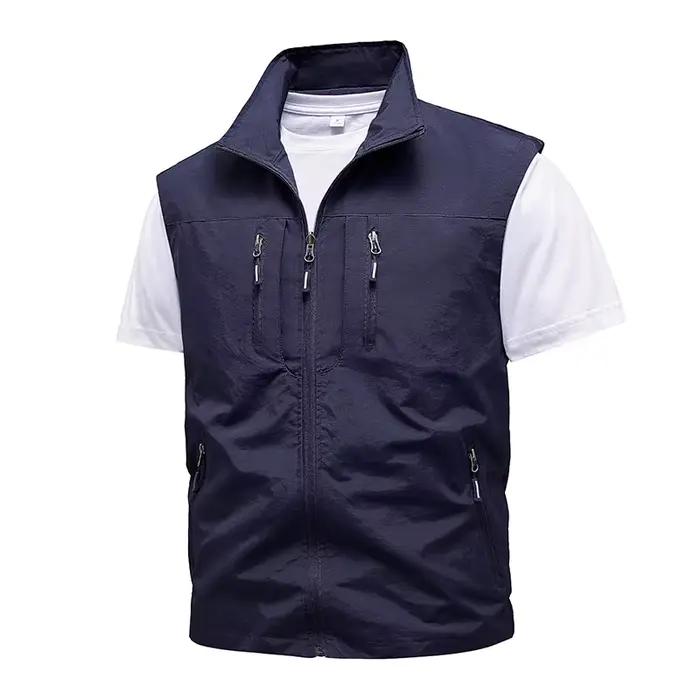Gilet en nylon multi-poches