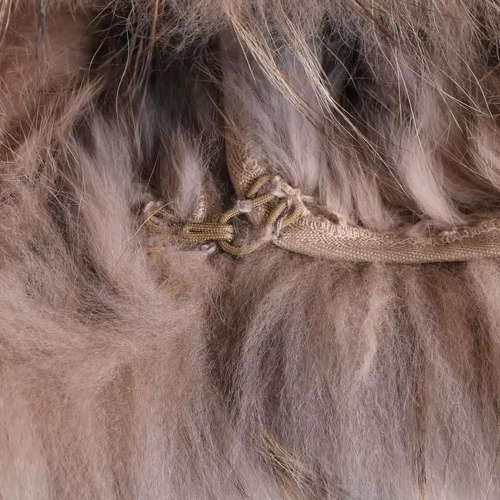 BOONJOVIA femmes 100% réel fourrure de lapin tricoté Gilet