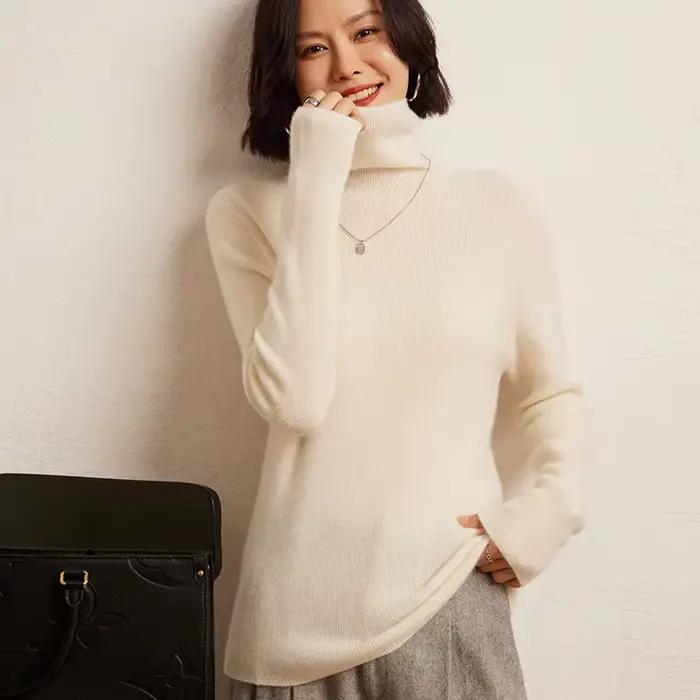 Pull en cachemire 100% pour femme