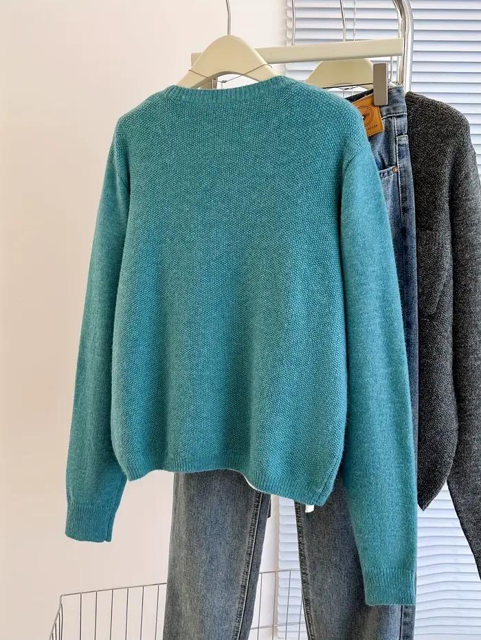 Cardigan à boutons sur le devant