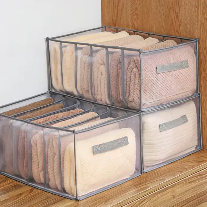 Boîtes de rangement pour vêtements pull