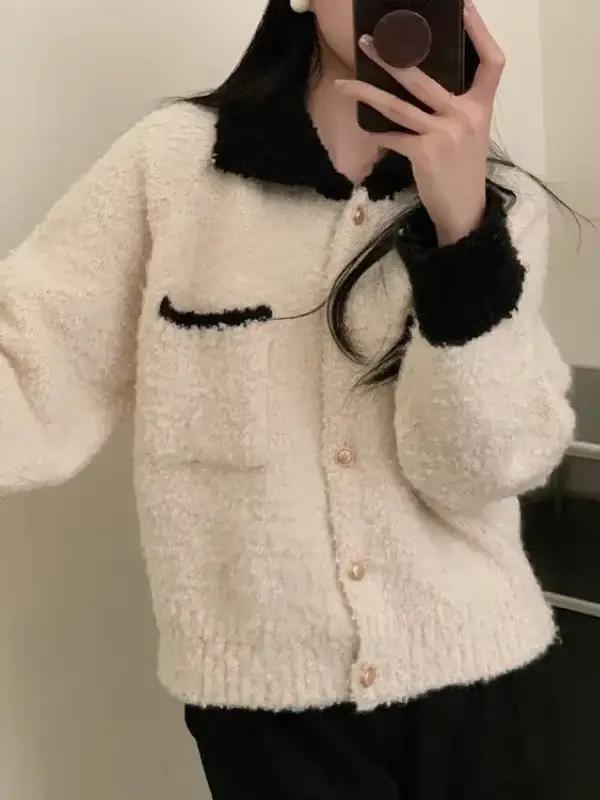 Cardigan noir élégant pour femmes