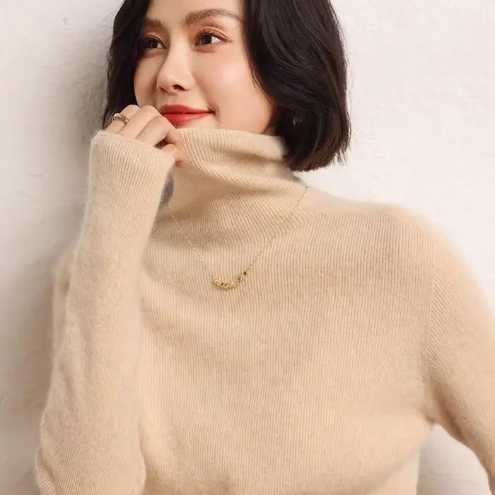 Pull en cachemire 100% pour femme