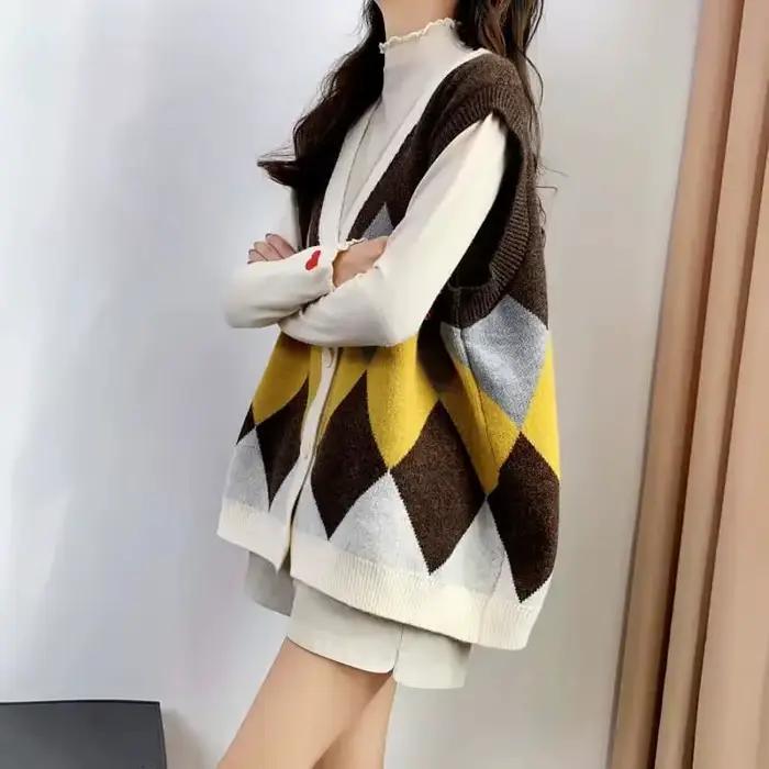 Cardigan tricoté pour femmes