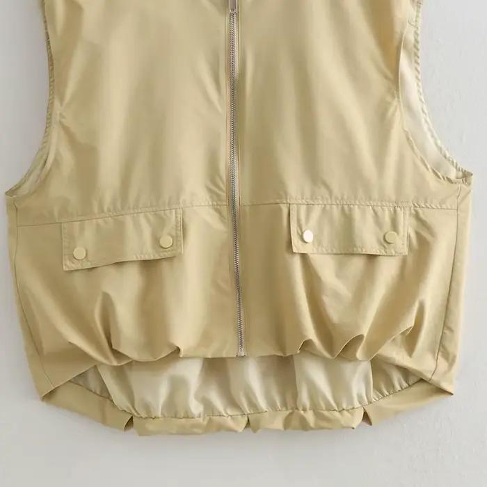 Gilet court pour femmes