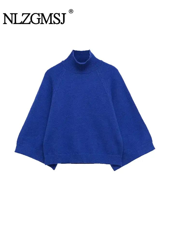 NLZGMSJ – pull tricoté décontracté pour femme
