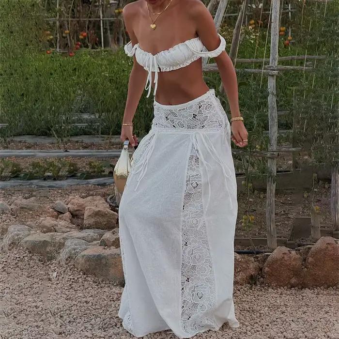 Tenue 2 pièces style Boho pour femmes