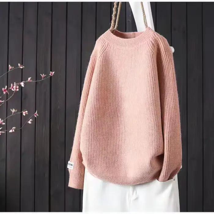 Pull tricoté pour femme
