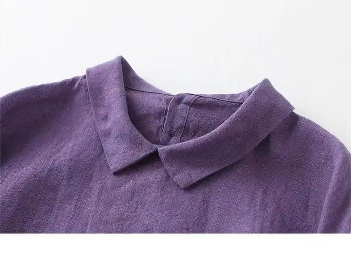 Pull rétro de couleur unie