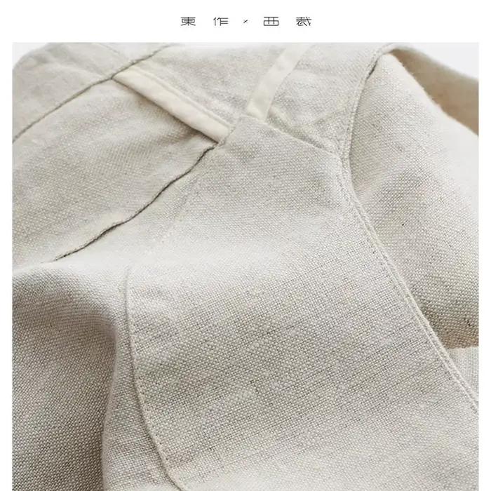 Gilet en lin pour femme décontracté col en V polyvalent printemps été 2026 occasions spéciales femmes style moderne minimaliste