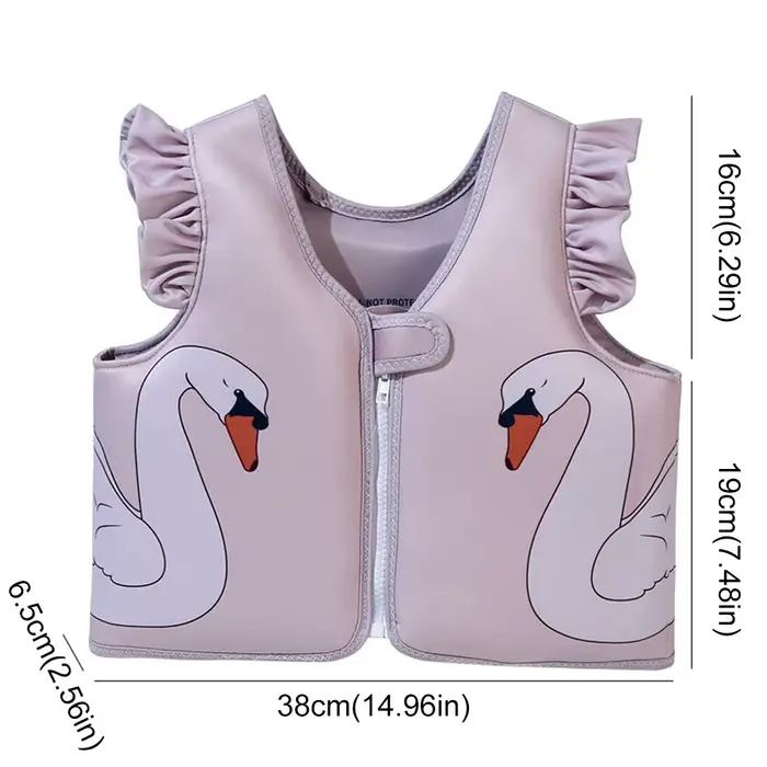 Gilet de natation pour enfants, gilet d'entraînement de natation, mignon, aide à la natation, vêtements de flottabilité, flotteurs de dessin animé, maillot de bain de flottabilité pour garçons et fill
