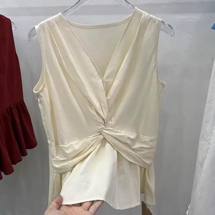 Gilet à col en v pour femmes