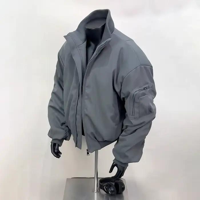 Veste courte pour homme, printemps et automne, silhouette tendance