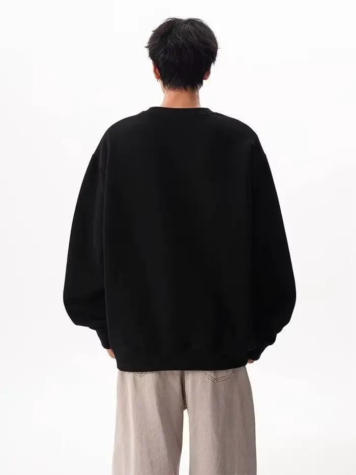 Pull décoratif à rivets pour hommes et femmes