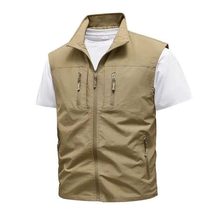 Gilet en nylon multi-poches
