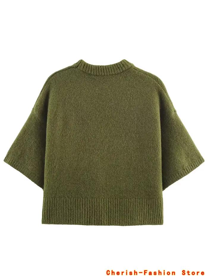 Haute qualité Aurumn Chic tricoté pull