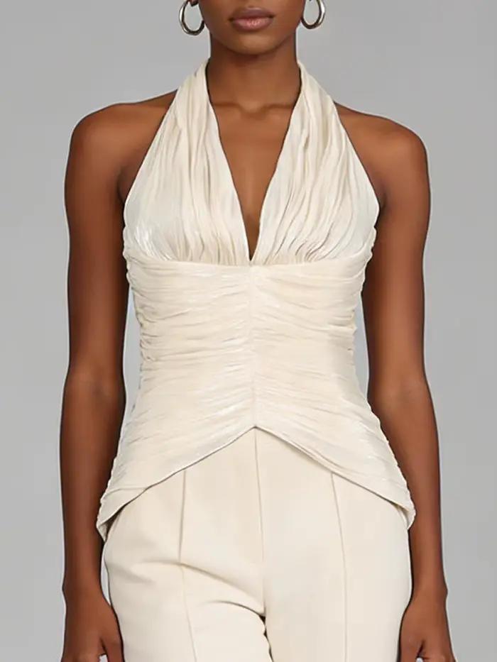 VGH Gilet court amincissant sexy pour femmes