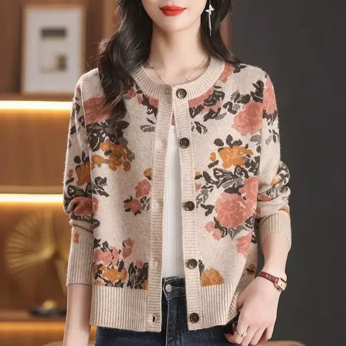 Cardigan tricoté pour femmes