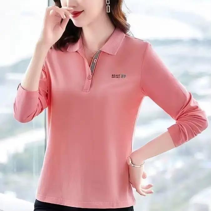 Polo à manches longues pour femme