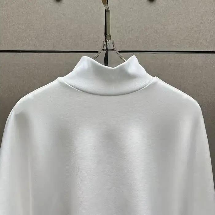 T-shirt à col montant pour femme