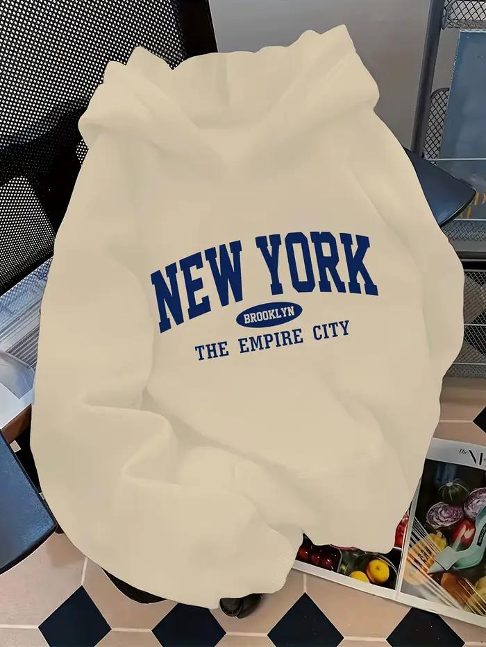 Sweat à capuche ample pour femme