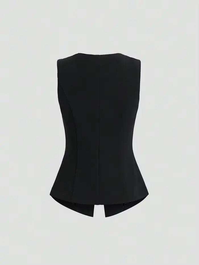Ensemble gilet sans manches pour femmes