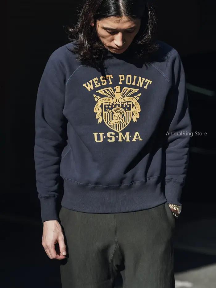 Sweat-shirt à manches raglan graphique USMA