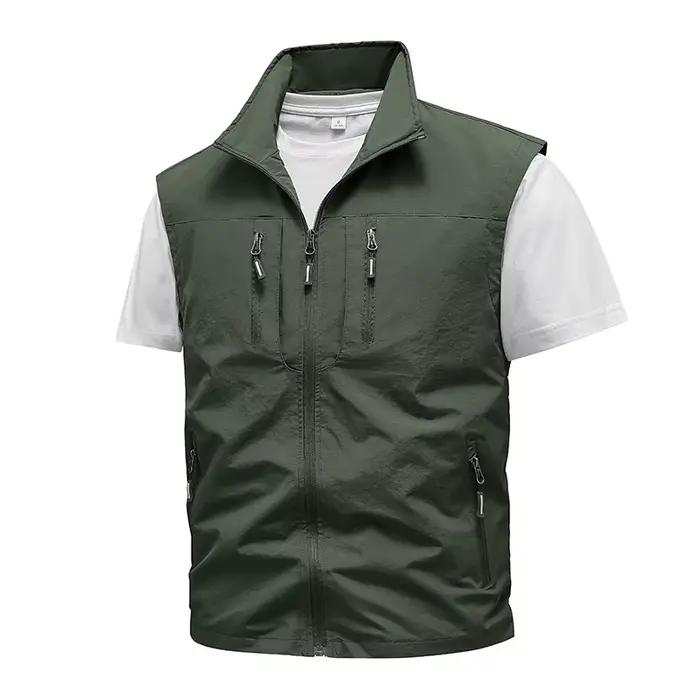 Gilet en nylon multi-poches