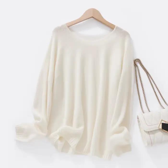 Pull en Soie et Cachemire pour Femme