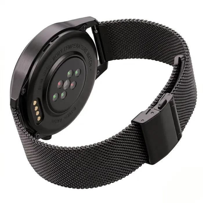 Bracelet de montre en maille milanaise 16 18 20 22 mm à libération rapide en acier inoxydable pour Galaxy Watch 4 5 Pro