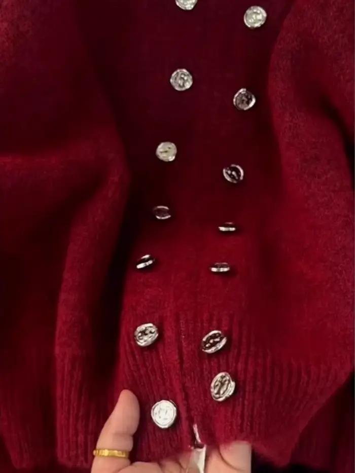Cardigan moelleux de luxe pour femme