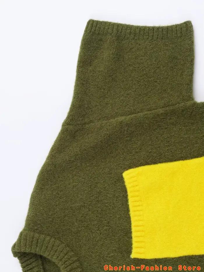 Haute qualité Aurumn Chic tricoté pull