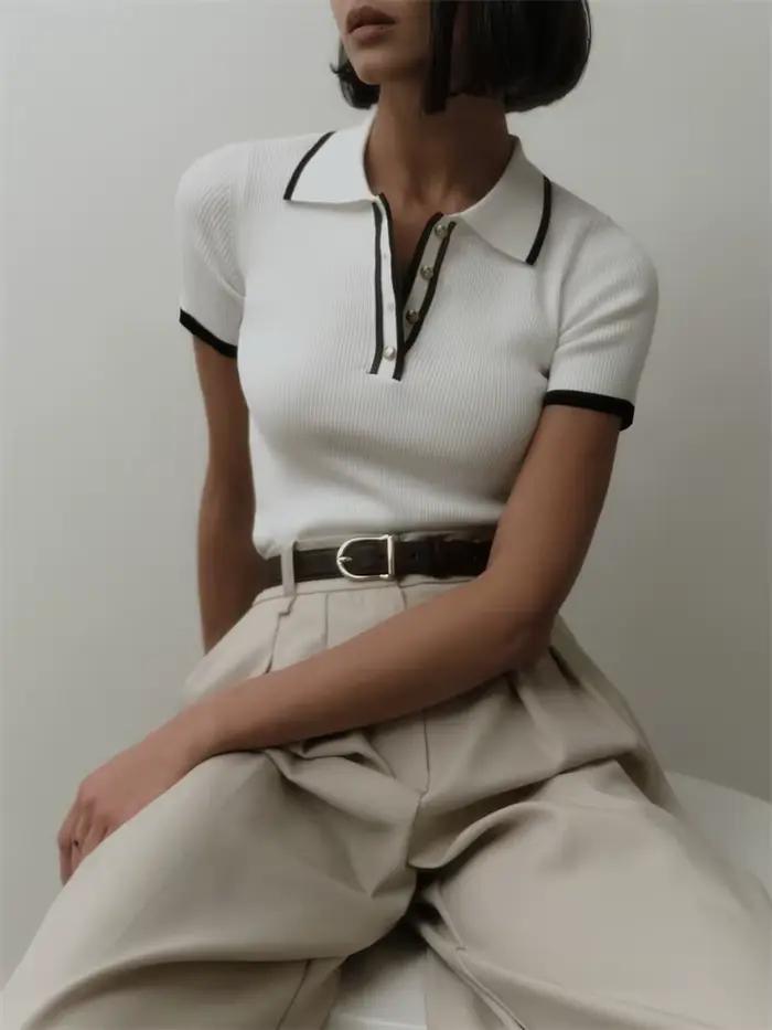 Pull en tricot pour femmes
