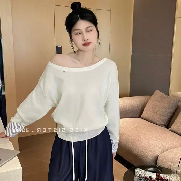 Faux pull deux pièces pour femmes