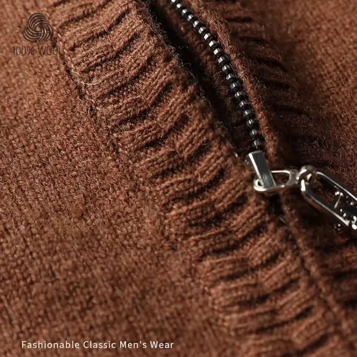 Pull 100% laine vierge pour hommes
