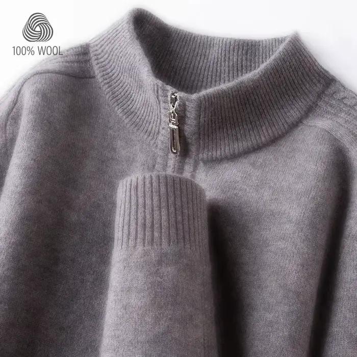 Pull 100% laine vierge pour hommes